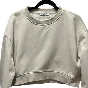 Cropped Zara sweatshirt